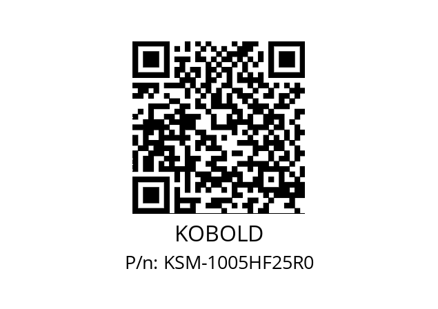   KOBOLD KSM-1005HF25R0