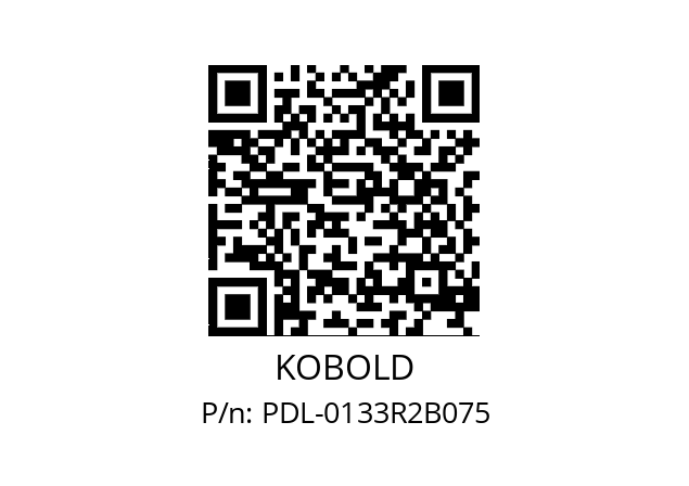   KOBOLD PDL-0133R2B075