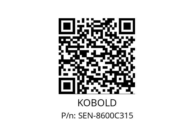   KOBOLD SEN-8600C315