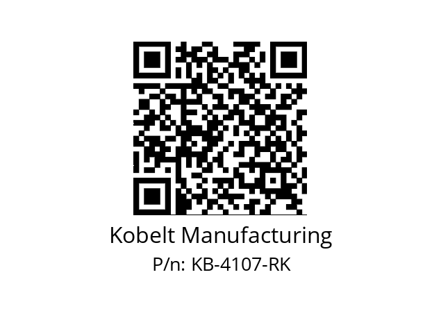   Kobelt Manufacturing KB-4107-RK