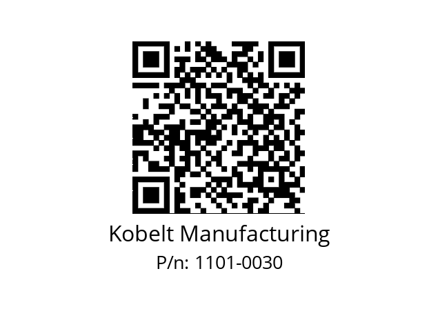   Kobelt Manufacturing 1101-0030