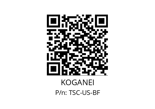   KOGANEI TSC-US-BF