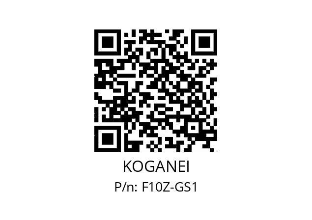   KOGANEI F10Z-GS1