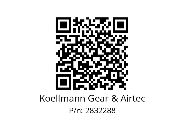   Koellmann Gear & Airtec 2832288