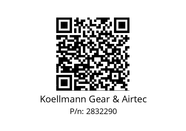   Koellmann Gear & Airtec 2832290