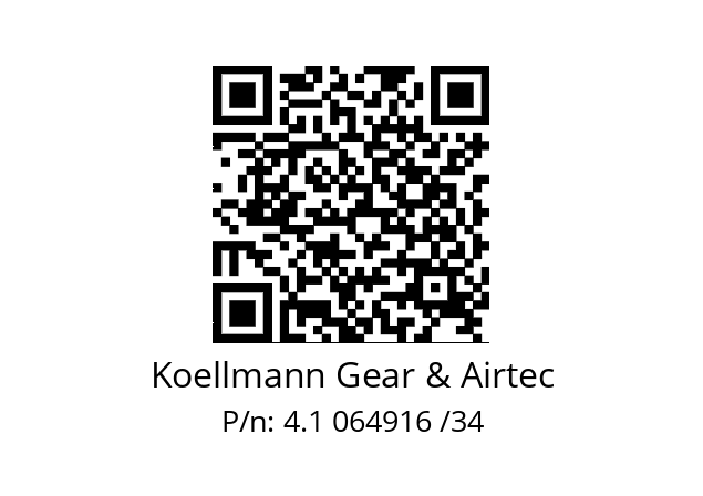   Koellmann Gear & Airtec 4.1 064916 /34