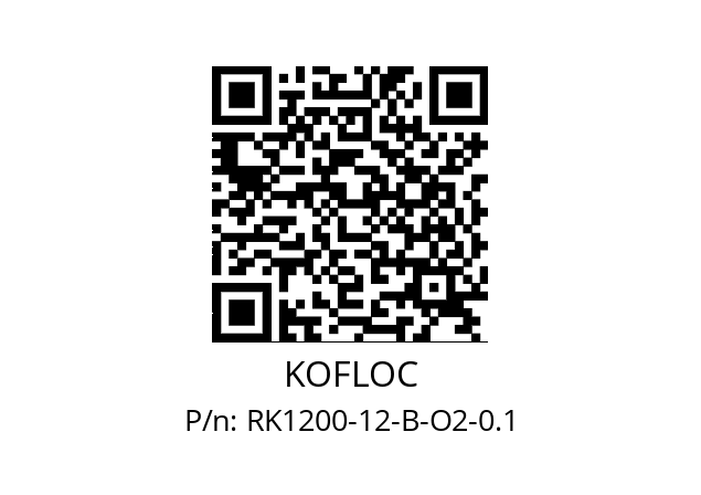   KOFLOC RK1200-12-B-O2-0.1