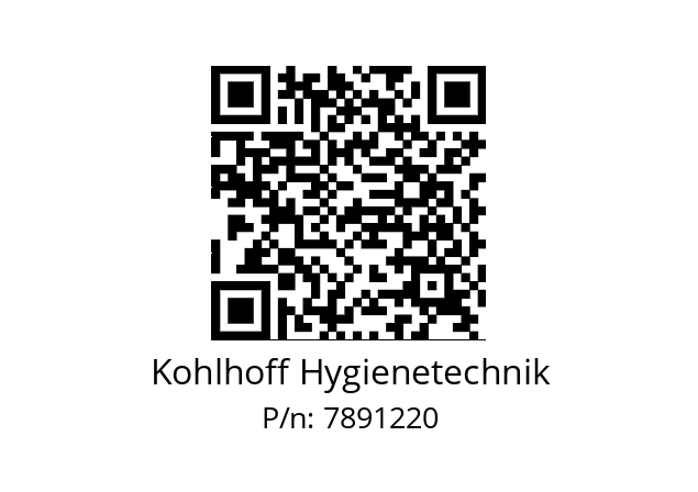   Kohlhoff Hygienetechnik 7891220