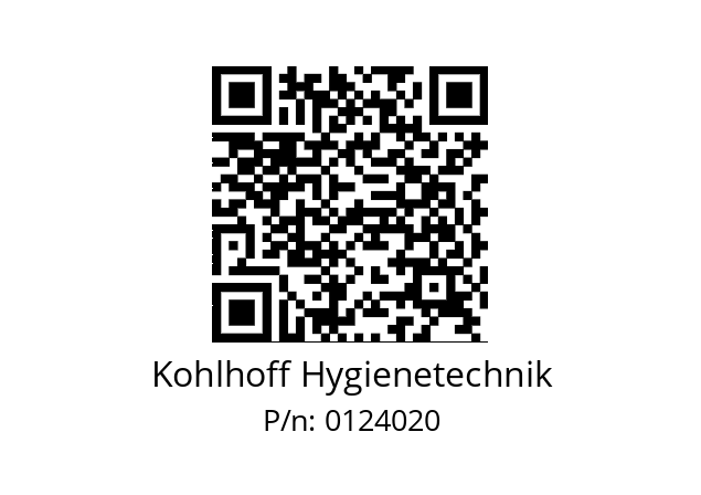   Kohlhoff Hygienetechnik 0124020