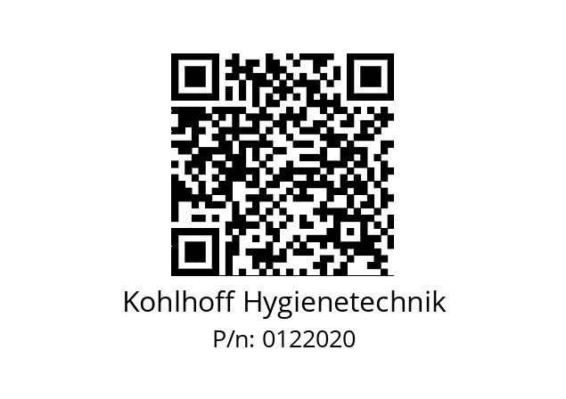   Kohlhoff Hygienetechnik 0122020