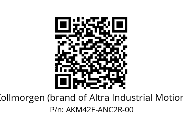   Kollmorgen (brand of Altra Industrial Motion) AKM42E-ANC2R-00