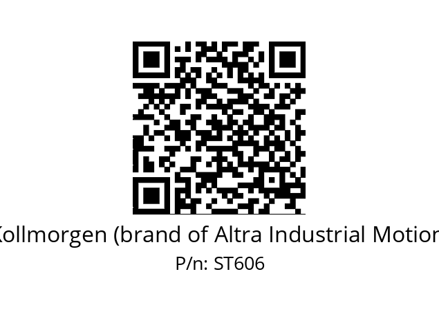   Kollmorgen (brand of Altra Industrial Motion) ST606