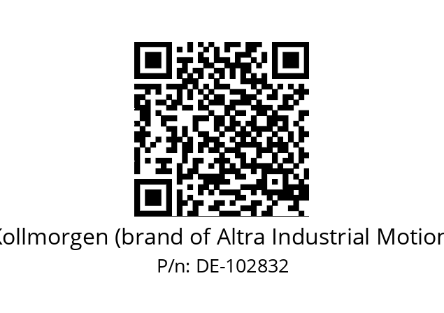   Kollmorgen (brand of Altra Industrial Motion) DE-102832