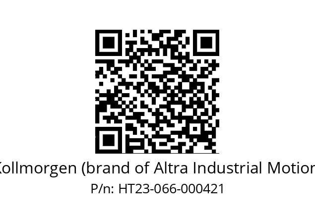   Kollmorgen (brand of Altra Industrial Motion) HT23-066-000421