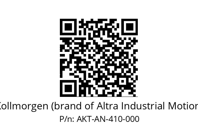   Kollmorgen (brand of Altra Industrial Motion) AKT-AN-410-000