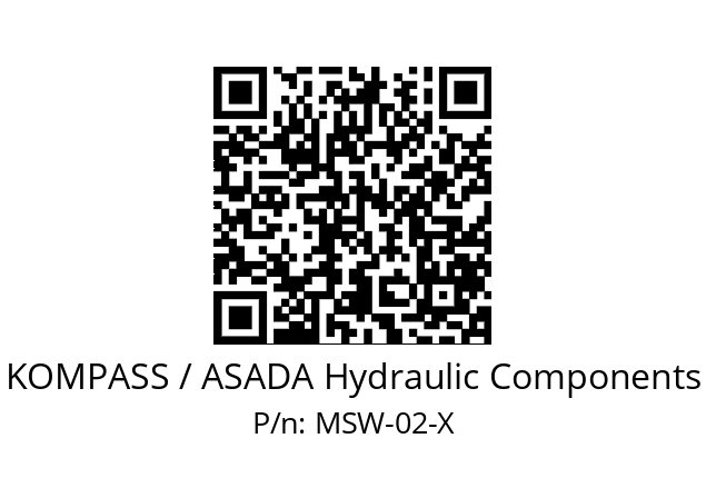   KOMPASS / ASADA Hydraulic Components MSW-02-X