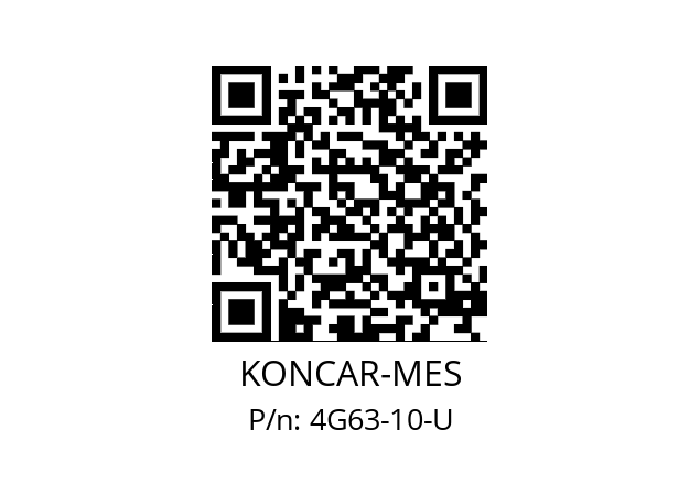   KONCAR-MES 4G63-10-U