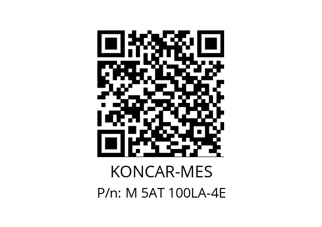   KONCAR-MES M 5AT 100LA-4E