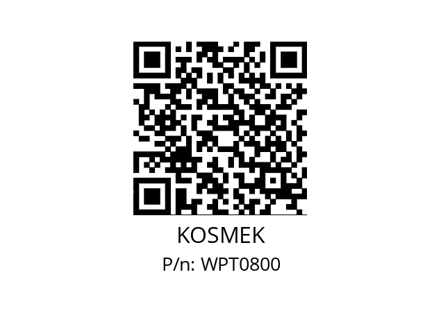   KOSMEK WPT0800