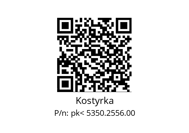   Kostyrka pk< 5350.2556.00