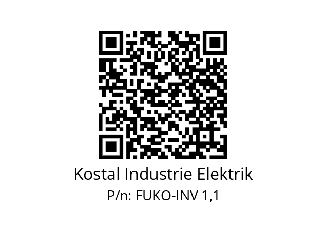   Kostal Industrie Elektrik FUKO-INV 1,1