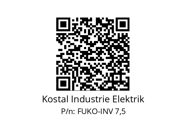   Kostal Industrie Elektrik FUKO-INV 7,5