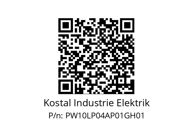   Kostal Industrie Elektrik PW10LP04AP01GH01