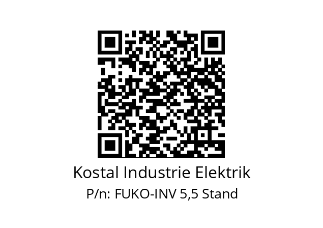   Kostal Industrie Elektrik FUKO-INV 5,5 Stand