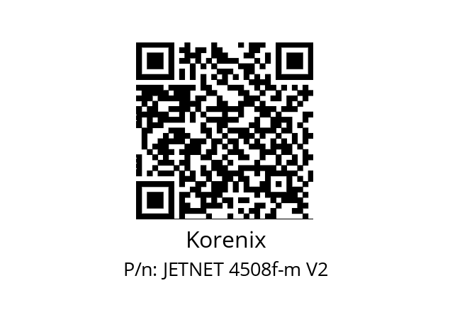   Korenix JETNET 4508f-m V2