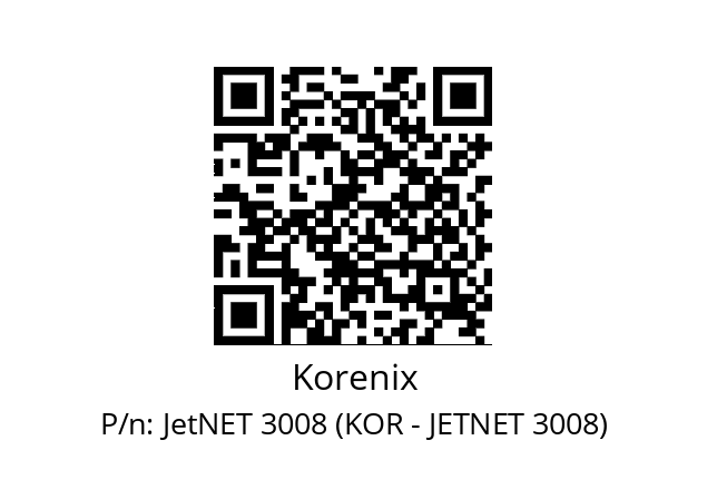   Korenix JetNET 3008 (KOR - JETNET 3008)