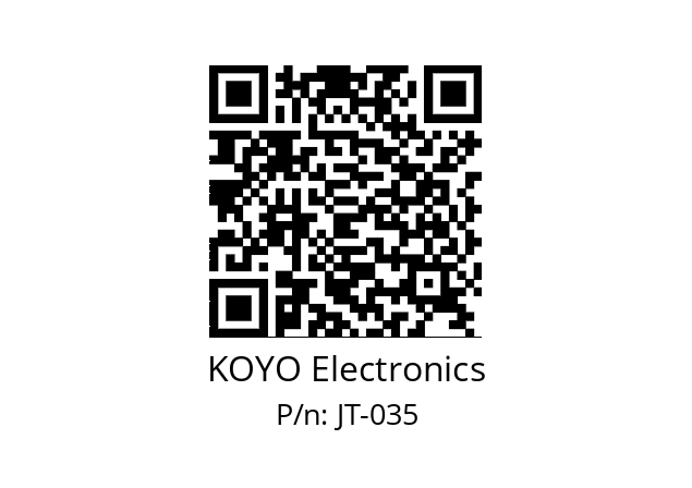   KOYO Electronics JT-035