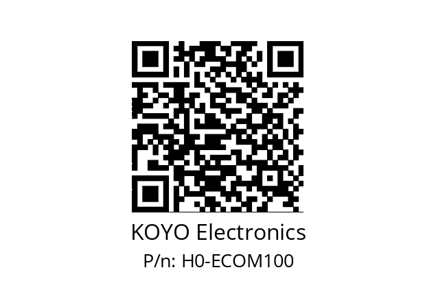   KOYO Electronics H0-ECOM100