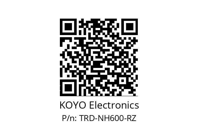   KOYO Electronics TRD-NH600-RZ