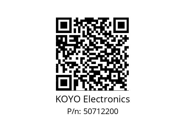   KOYO Electronics 50712200