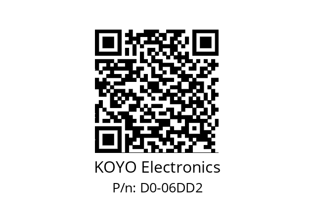   KOYO Electronics D0-06DD2