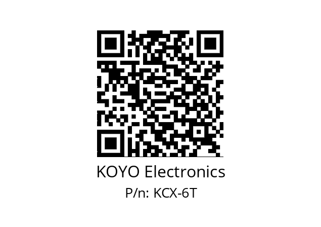   KOYO Electronics KCX-6T