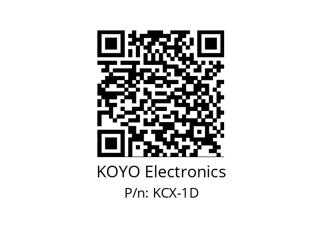   KOYO Electronics KCX-1D