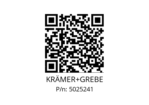   KRÄMER+GREBE 5025241