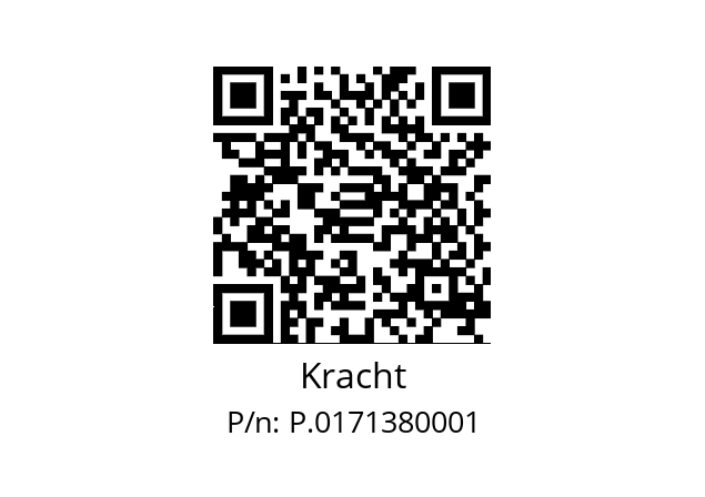   Kracht P.0171380001