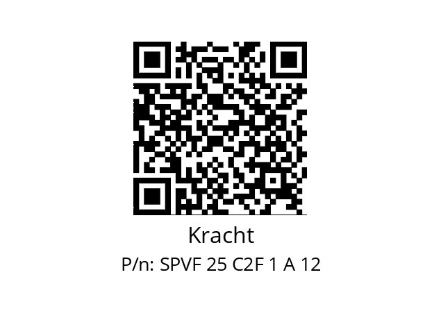   Kracht SPVF 25 C2F 1 A 12