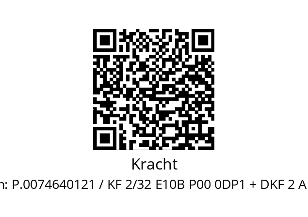   Kracht P.0074640121 / KF 2/32 E10B P00 0DP1 + DKF 2 A 25