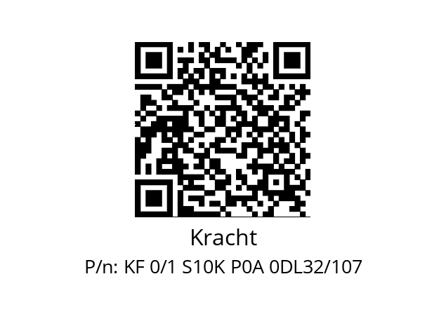   Kracht KF 0/1 S10K P0A 0DL32/107