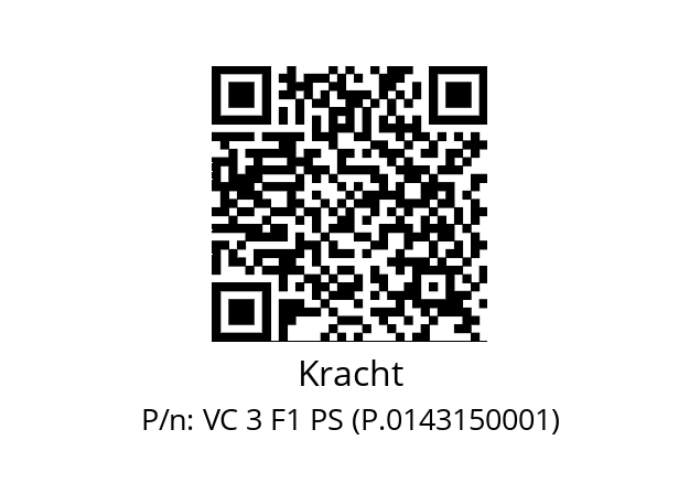   Kracht VC 3 F1 PS (P.0143150001)