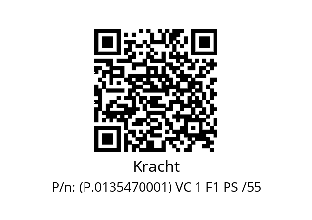   Kracht (P.0135470001) VC 1 F1 PS /55