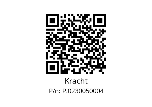   Kracht P.0230050004