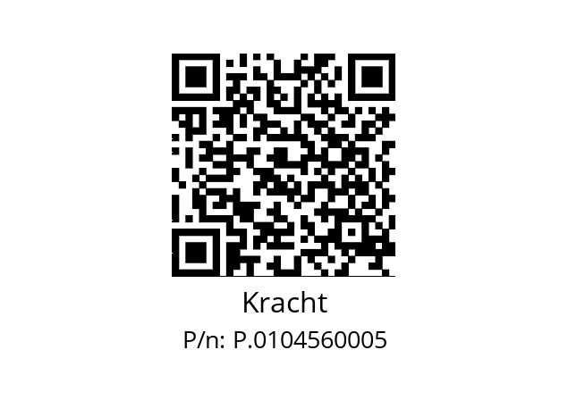   Kracht P.0104560005