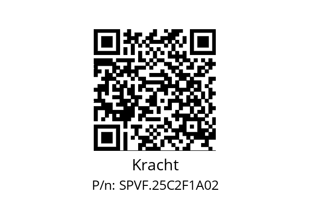   Kracht SPVF.25C2F1A02