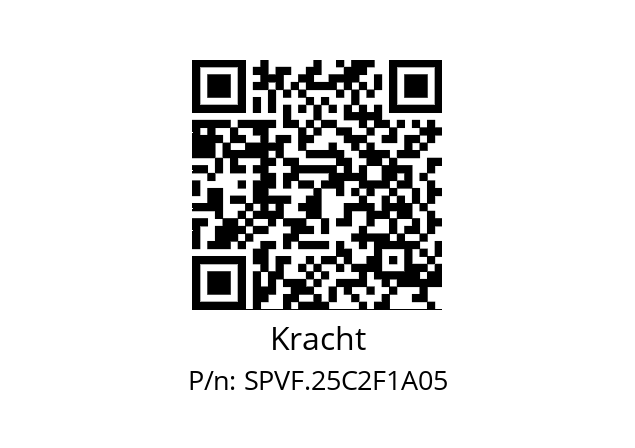   Kracht SPVF.25C2F1A05