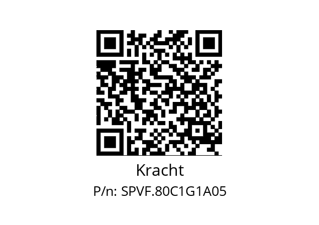   Kracht SPVF.80C1G1A05