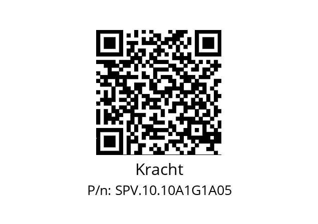   Kracht SPV.10.10A1G1A05